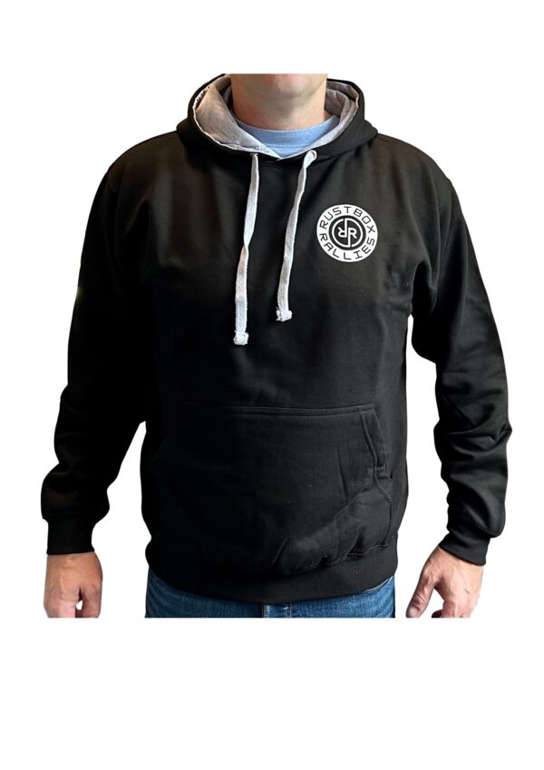 Official Rustbox Rallies Two Tone Branded Hoody - Rustbox Rallies