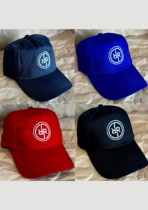 Embroidered 5-Panel Caps in Various Colours